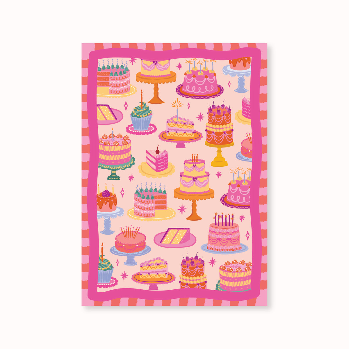 Cake, Cake, Cake Art Print