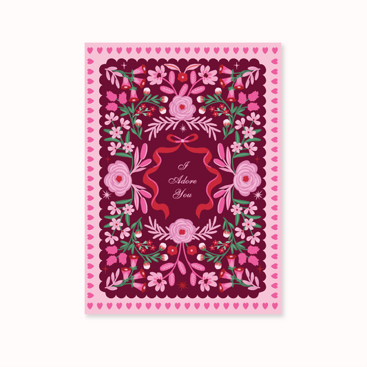 Adore You Greeting Card
