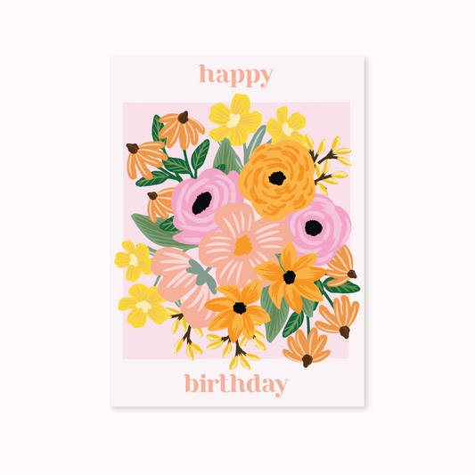 Birthday Evening Greeting Card