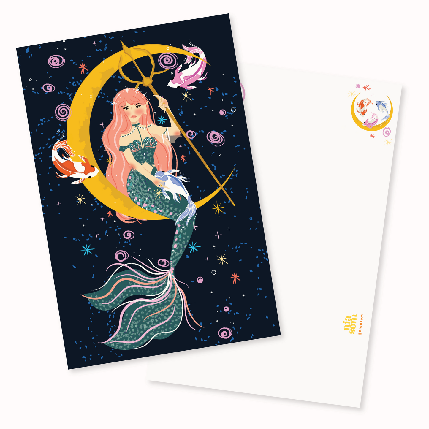 Koi's Keeper Postcard