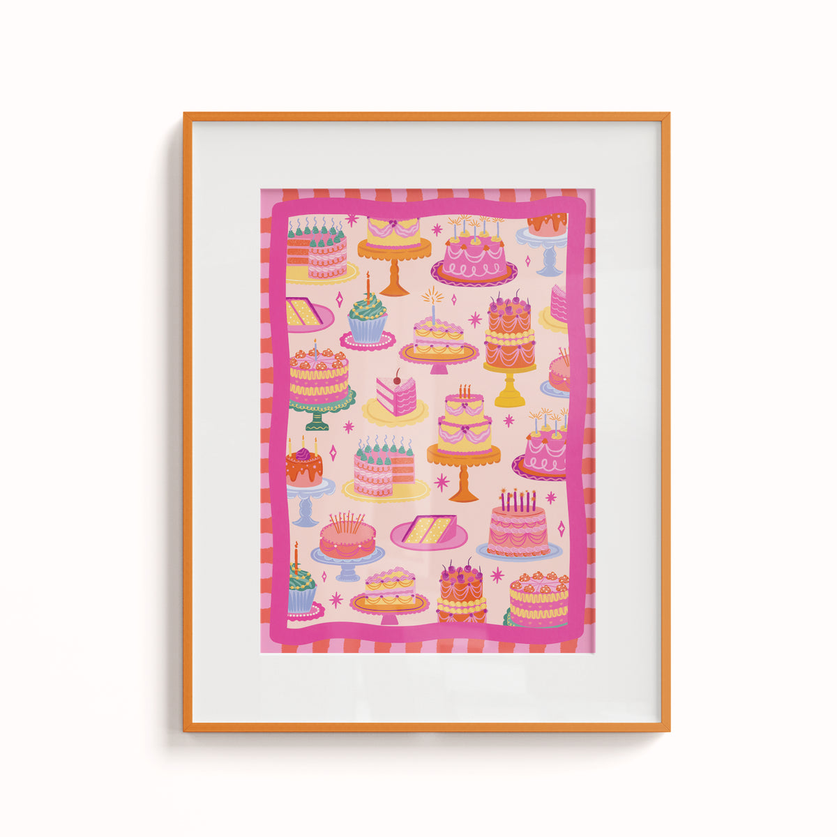 Cake, Cake, Cake Art Print