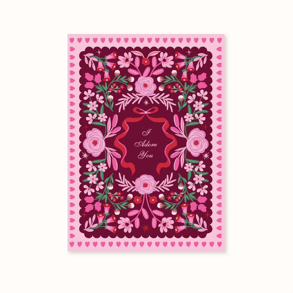 Adore You Greeting Card