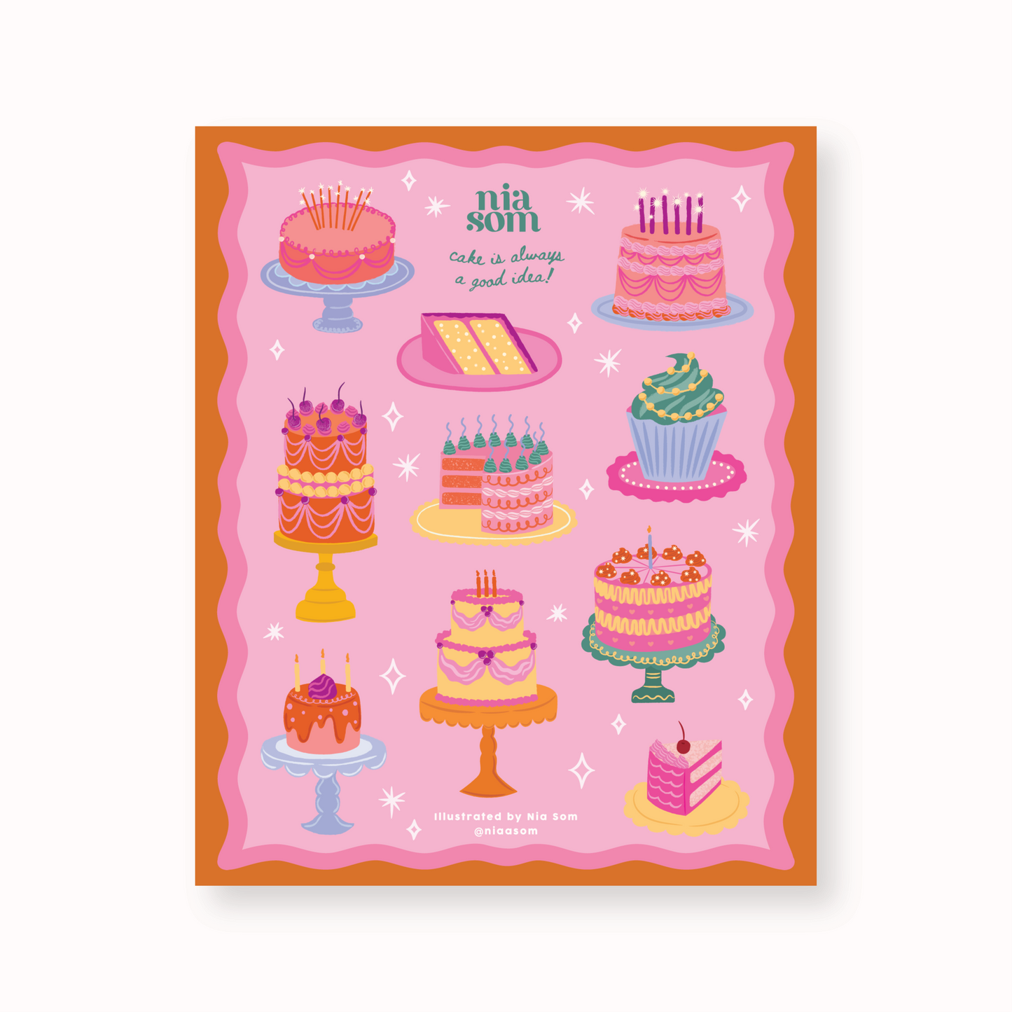 A Year Older Sticker Sheet
