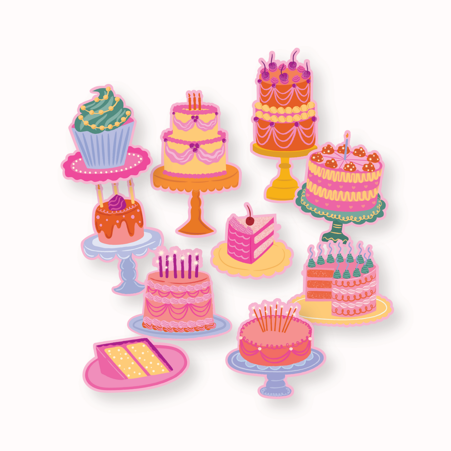 A Year Older Sticker Sheet