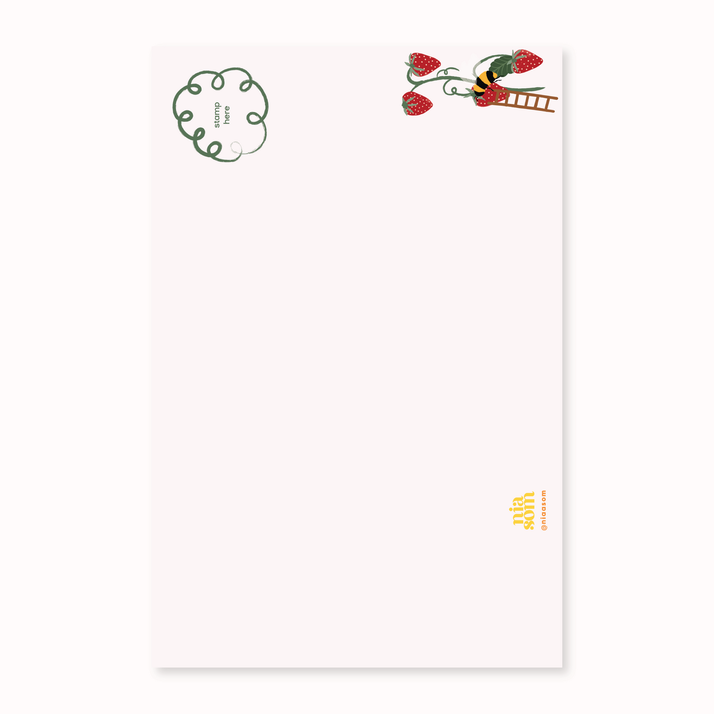 Bees & The Berries Postcard