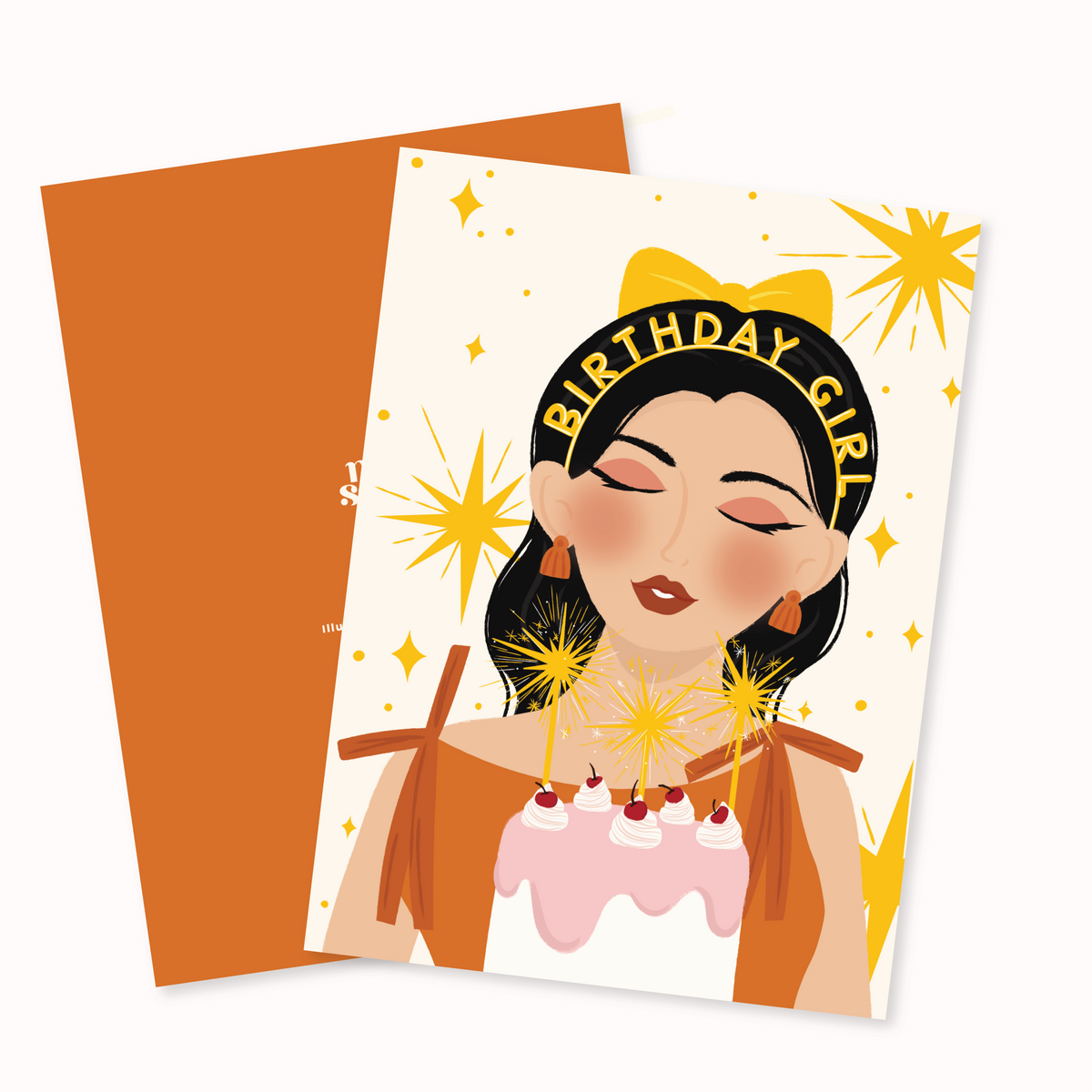 Golden Birthday Greeting Card
