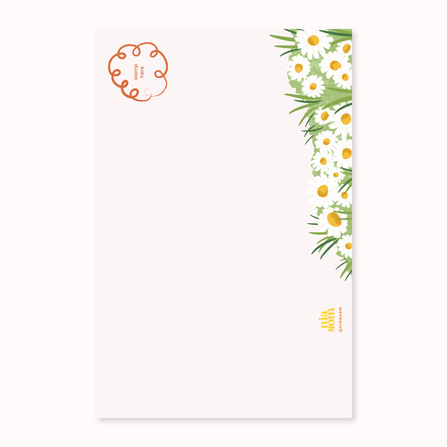 Hey There Daisy Postcard