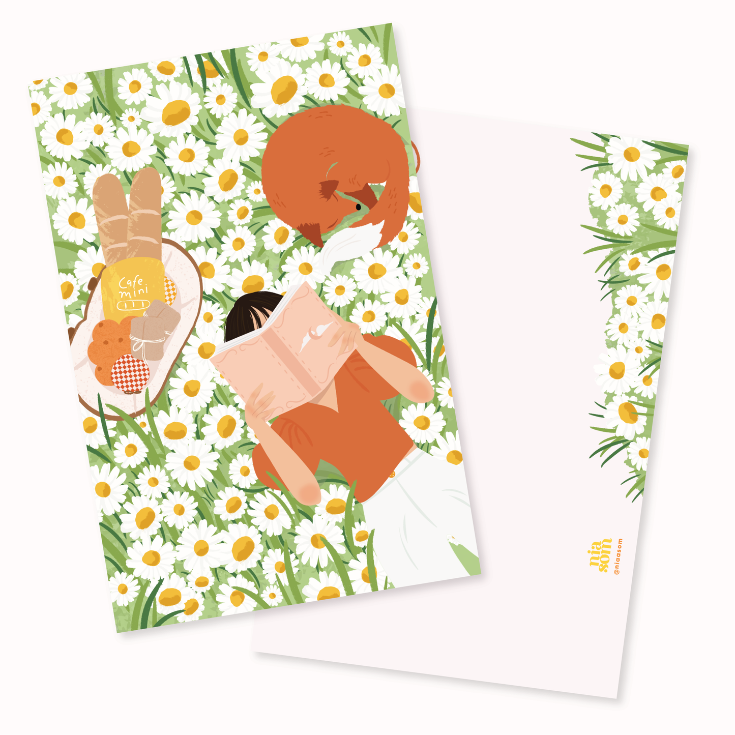 Hey There Daisy Postcard