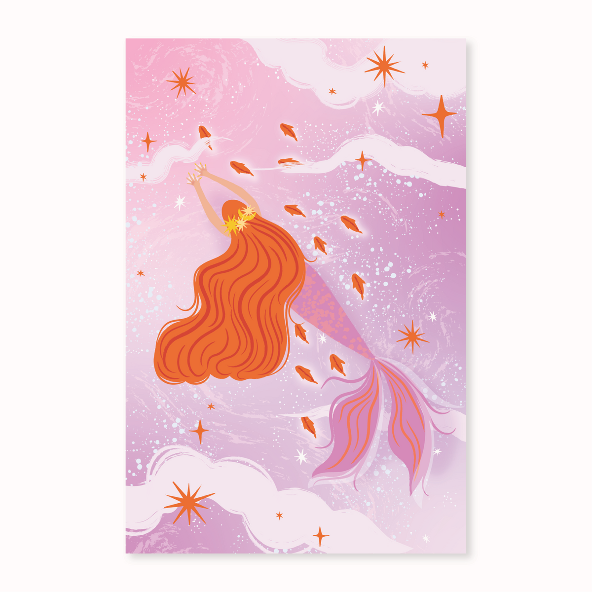 In The Sky Postcard