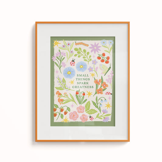 Love For Small Things Art Print