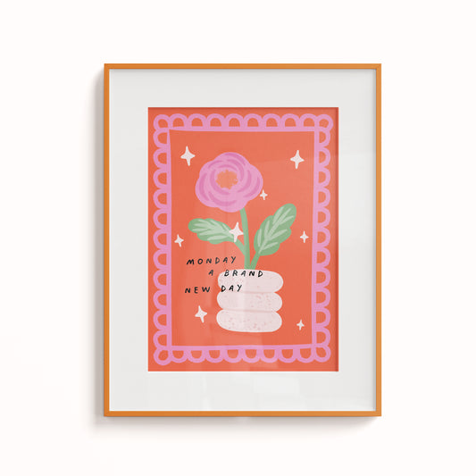 Monday Art Print