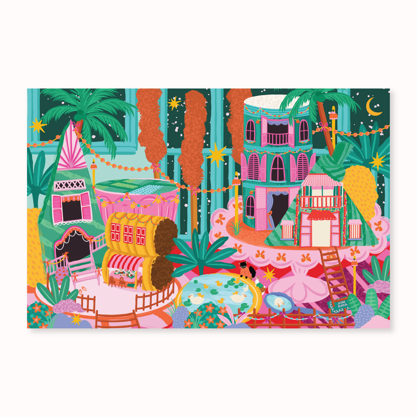 Pekan Raya Postcard