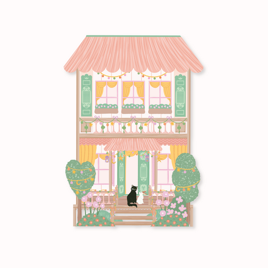 Rumahku Kampungku Greeting Card