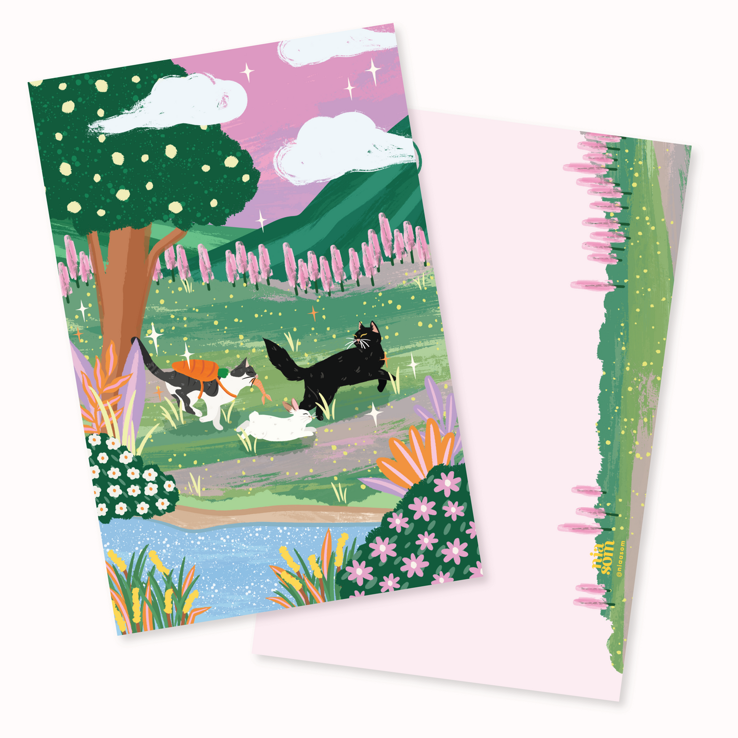 Run Babies Run Postcard