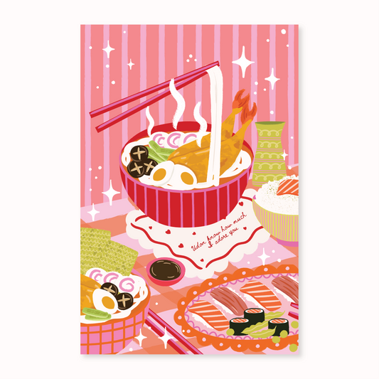 Udon Posctard